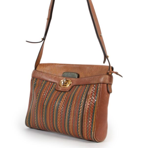 Delvaux Multicolor Toile De Cuir Crossbody