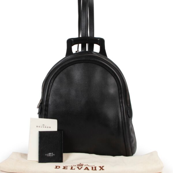 Delvaux Black Corcovado Backpack