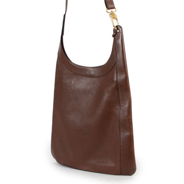 Delvaux Brown Jongleur Crossbody 