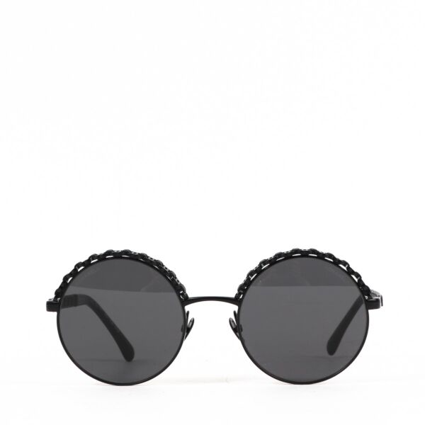 Chanel 4265 Black Round Sunglasses