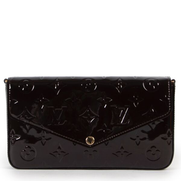 Louis Vuitton Amarante Vernis Pochette Félicie