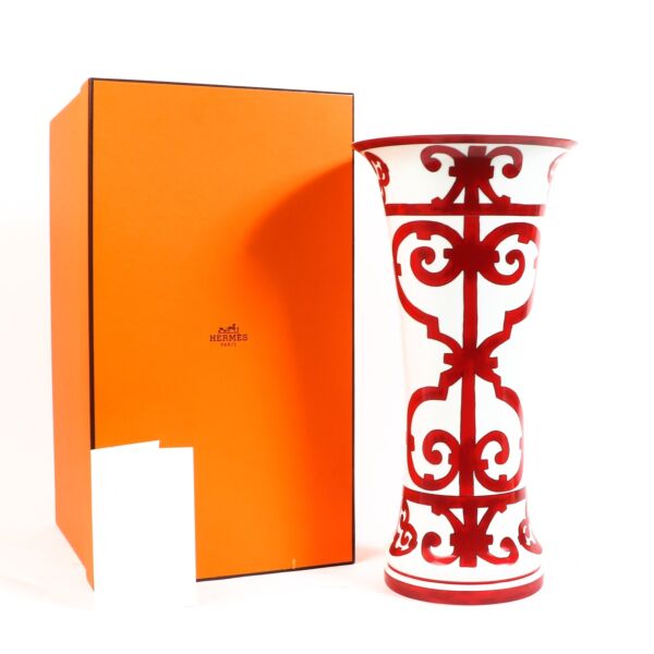 Hermès Balcon du Guadalquivir Vase Très Grande Modèle