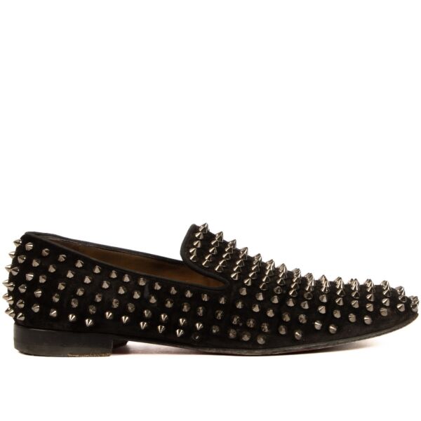 Shop 100% authentic second-hand Christian Louboutin Black Dandelion Loafers on Labellov.com