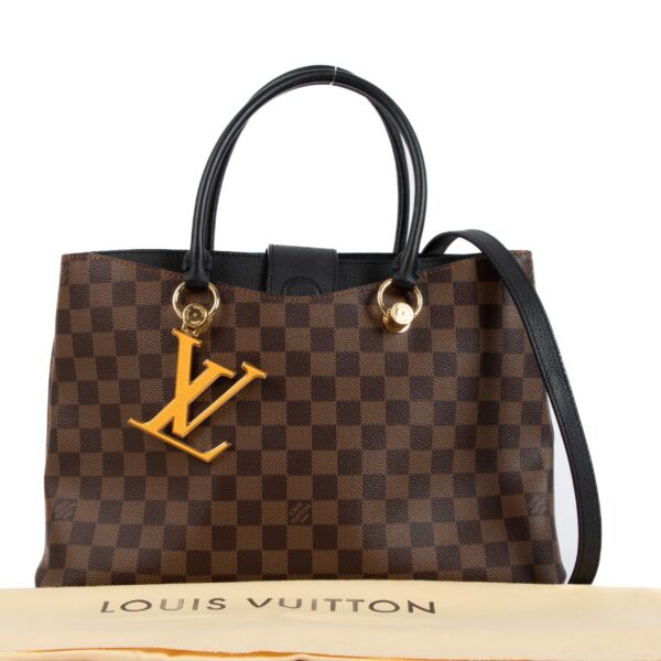 Louis Vuitton Damier Ebene Canvas Riverside Bag