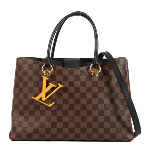 Shop 100% authentic Louis Vuitton Damier Ebene Canvas Riverside Bag on Labellov.com.
