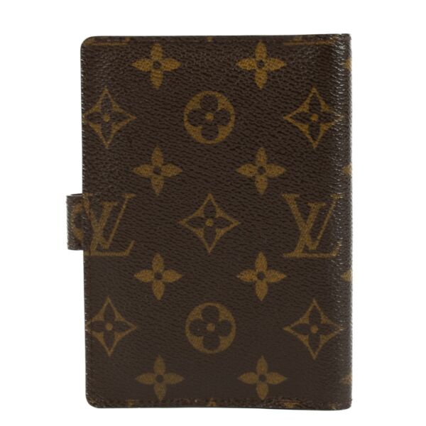 Louis Vuitton Monogram Small Ring Agenda Cover