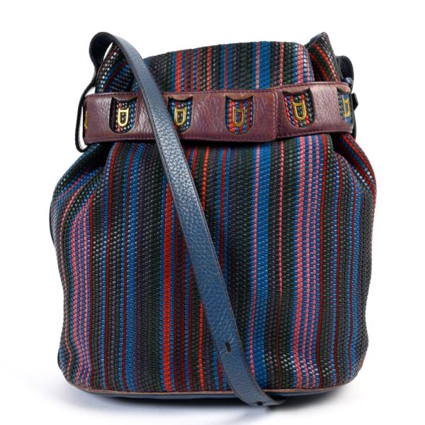 Delvaux Multicolor Toile De Cuir Calicot Crossbody