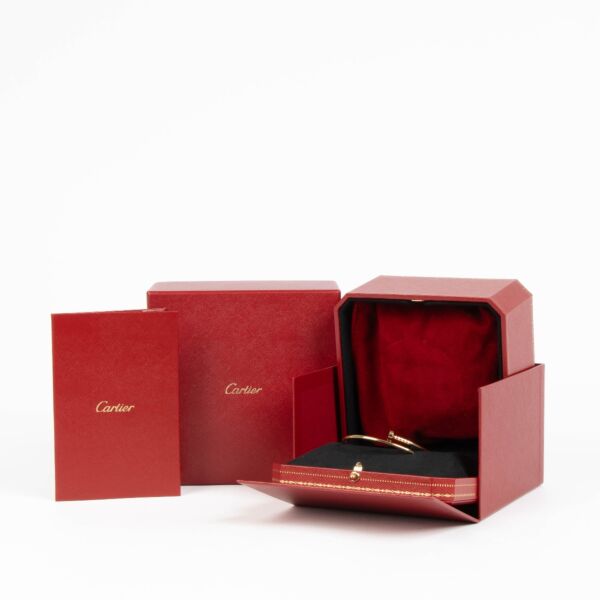 Cartier Yellow Gold Juste Un Clou Small Bracelet - Size 17 