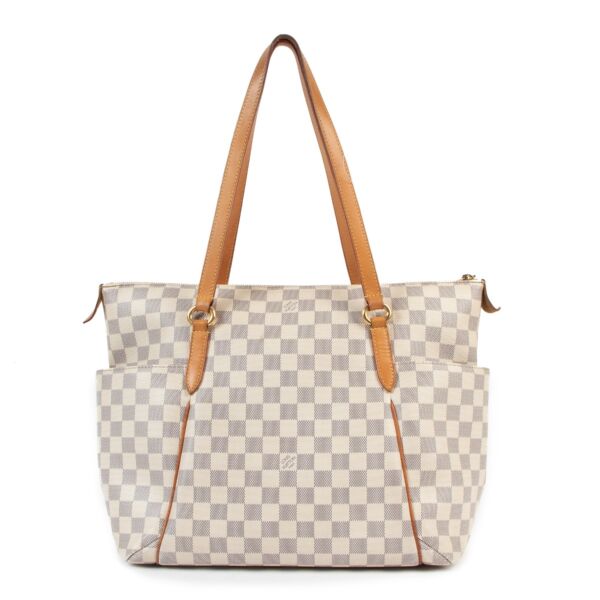 Louis Vuitton Totally MM Damier Azur Canvas