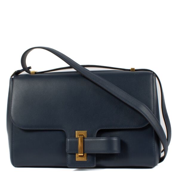 shop 100% authentic second hand Delvaux Blue Simplissime City Bag on Labellov.com