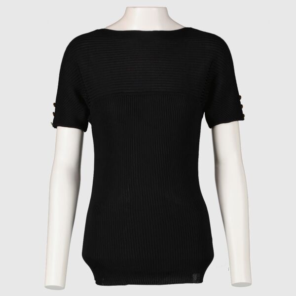 Hermès Black Knitwear Top - size L