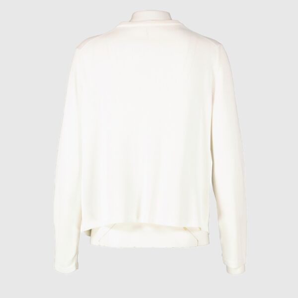 Hermès White Top/Cardigan Set - Size M