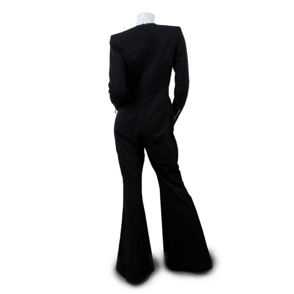 Balmain Black Jumpsuit - Size 36
