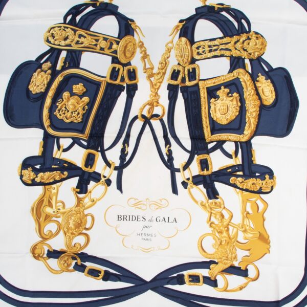 Hermès Brides de Gala Carré Silk Scarf
