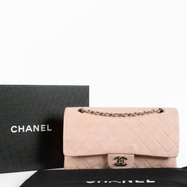 Chanel Vintage Pink Medium Classic Flap Bag