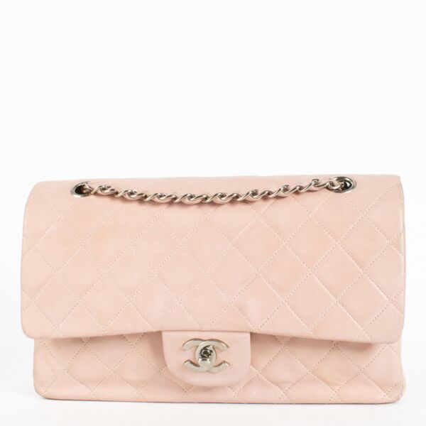 Chanel Vintage Pink Medium Classic Flap Bag