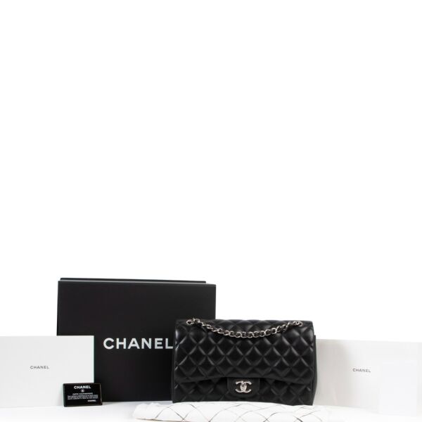 Chanel Black Jumbo Classic Flap Bag