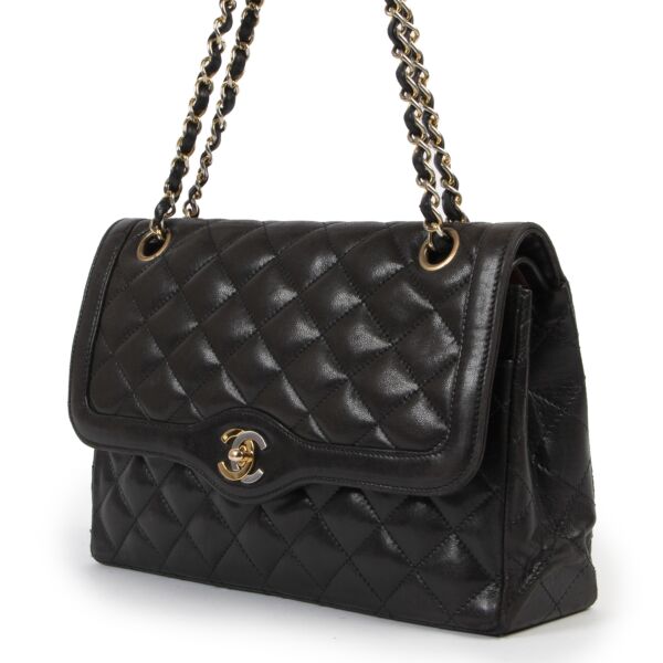 Chanel Black Vintage Medium Classic Flap Bag