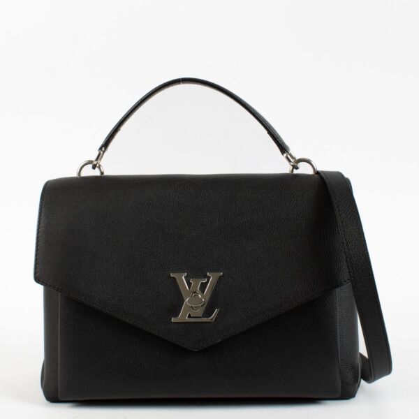 Authentic Preloved Louis Vuitton Black Mylockme Bag on Labellov.com