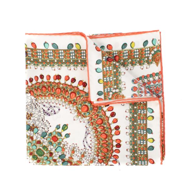 Shop 100% authentic Hermès Multicolor Silk Scarf at Labellov.com.