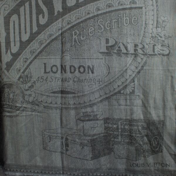 Louis Vuitton Grey Shawl