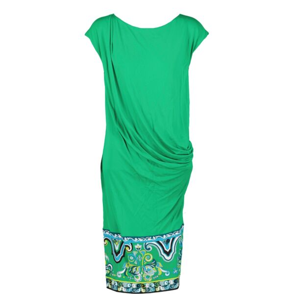 Buy online an authentic second hand Emilio Pucci Green Dress -Size 36 in very good condition at Labellov in Antwerp. 