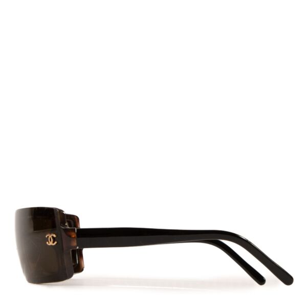 Chanel Brown Acetate 5067 Sunglasses 