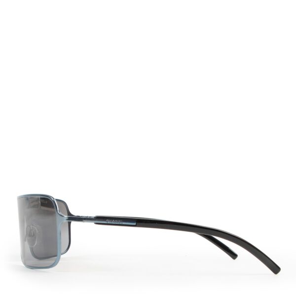 Chanel Grey Square Metal Frame Sunglasses