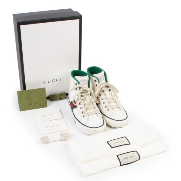 Gucci Tennis 1977 High Top Sneakers - Size 36,5