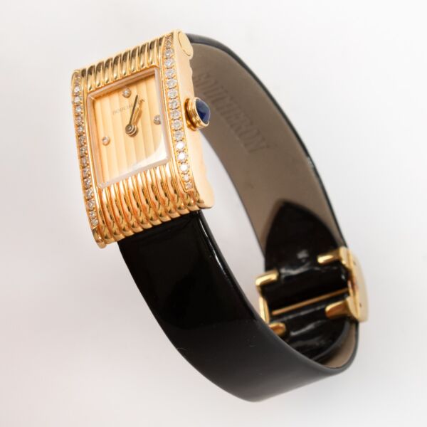 Boucheron Reflet Small Yellow Gold Diamond Watch