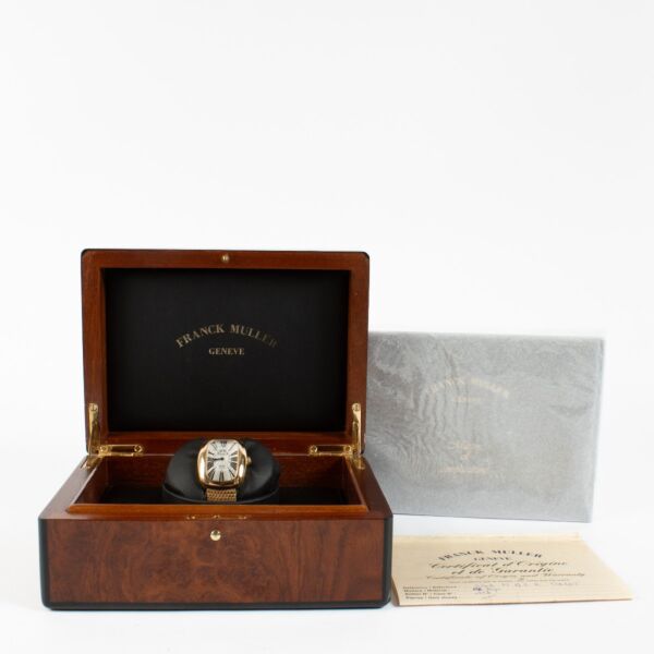 Franck Muller 3002 Galet Rose Gold Watch