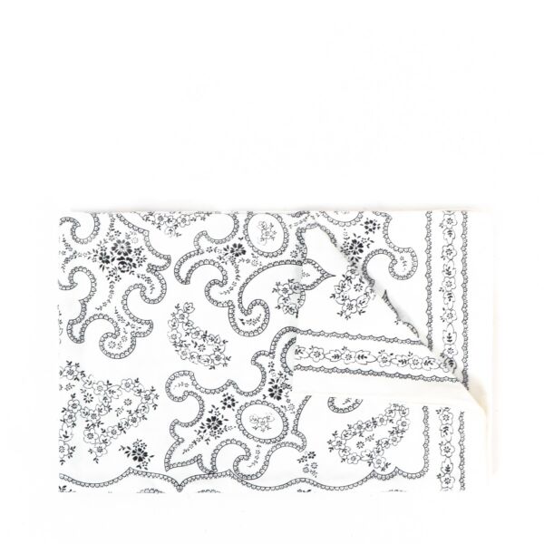 Alaïa White Cotton Scarf