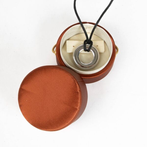 Pomellato 18k White Gold Pendant Necklace