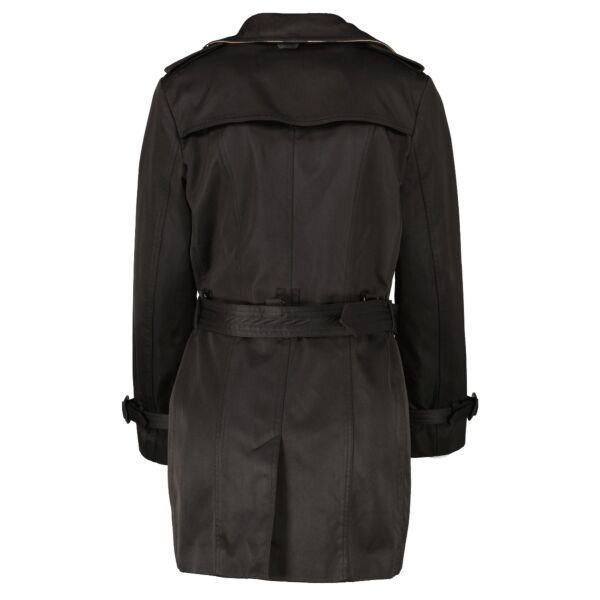 Burberry Sandringham Short Trench Coat - Size FR38