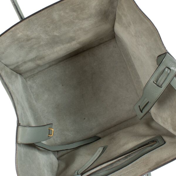Celine Teal Luggage Phantom Bag