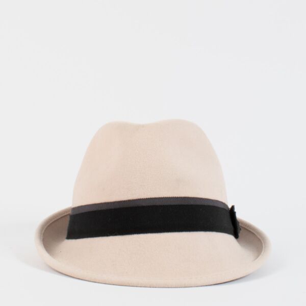 Chanel 15A Pink Rabbit Hair Hat - Size M