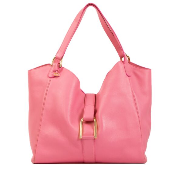 Delvaux Flamingo Polo Givry Besace Bag