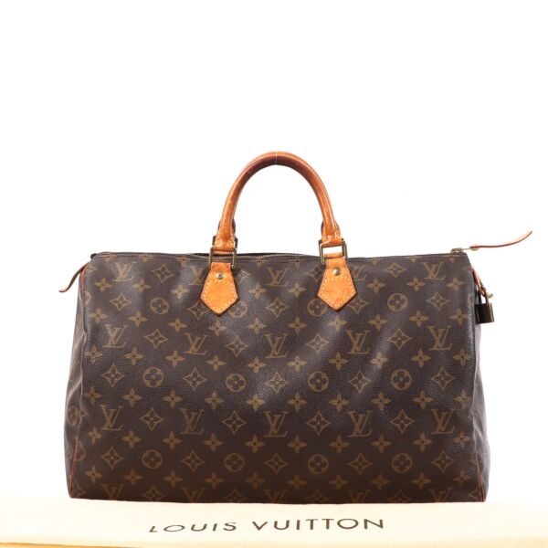 Louis Vuitton Monogram Speedy 40