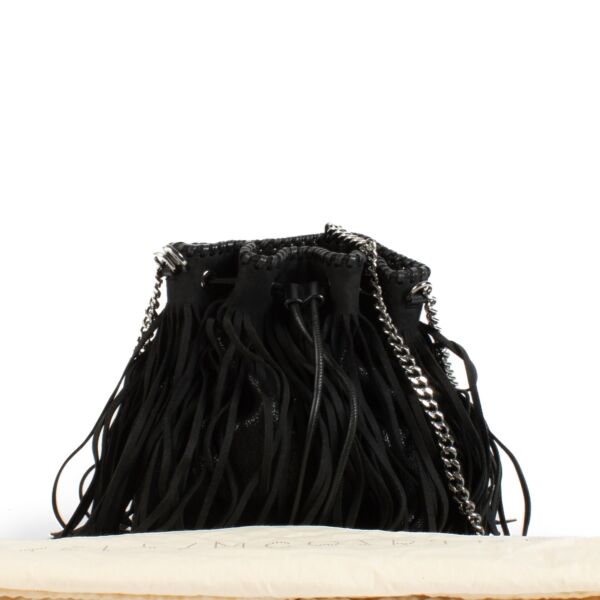 Stella McCartney Black Bucket Bag