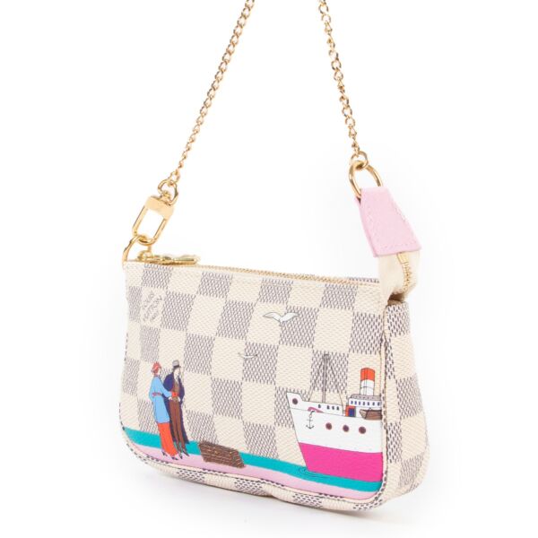 Louis Vuitton Damier Azur 2016 Cruise Mini Pochette Accessoires