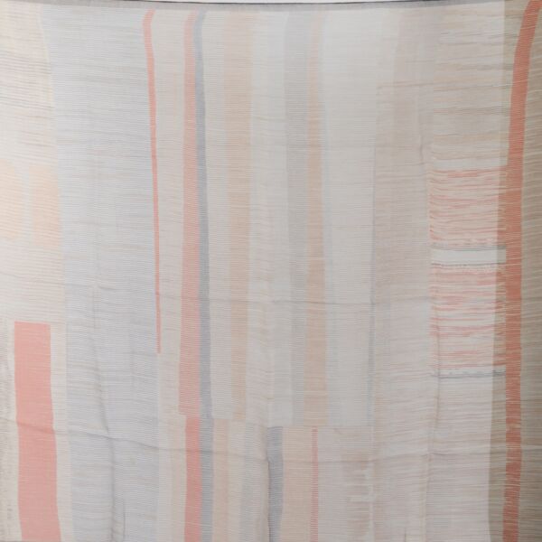 Delvaux Multicolor Silk Striped Scarf