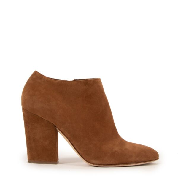 Sergio Rossi Baobab Classic Suede Ankle Boots