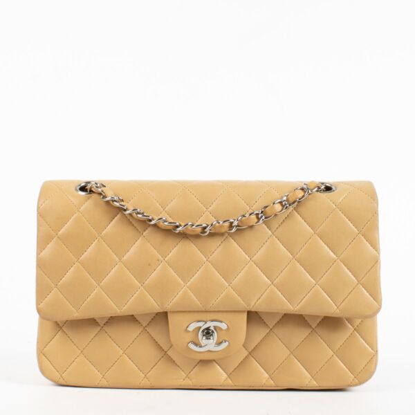 shop 100% authentic second hand Chanel Beige Medium Classic 11.12 Bag on Labellov.com