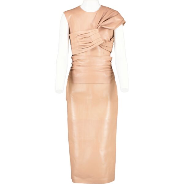 Fendi Skims nude leather dress for the best price at Labellov