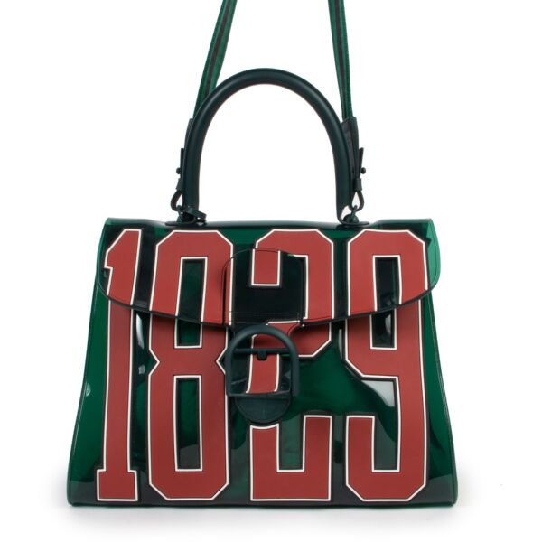 Shop authentic second hand Delvaux Green Brillant The Hero 1829 Vinyl Limited Edition at Labellov