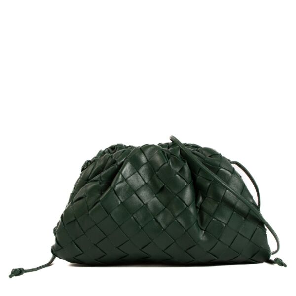 Bottega Veneta Raintree Intrecciato Mini Pouch Bag