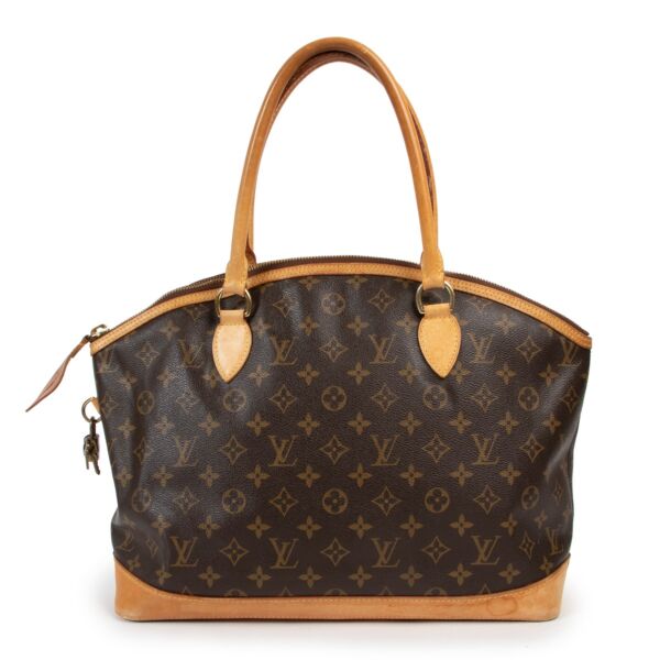 Shop authentic second hand designer vintage Louis Vuitton Horizontal Lockit Monogram Canvas Bag at Labellov