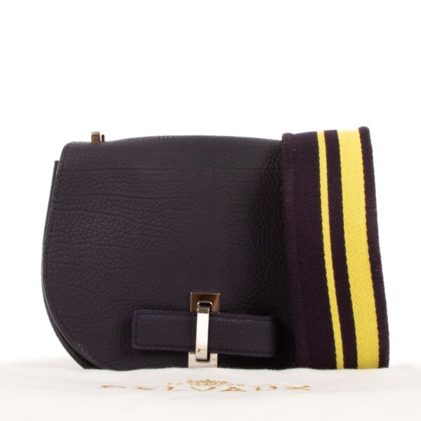 Delvaux Spring/Summer 2017 Le Mutin Mini Indigo & Citron Crispy Calf