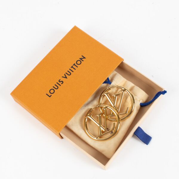 Louis Vuitton Louise Hoop Earrings