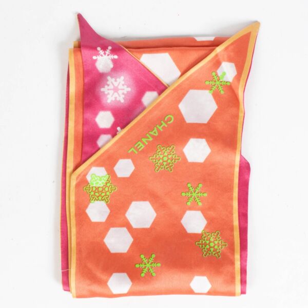 Shop this authentic Chanel Multicolor Scarf pre-loved on Labellov.com 